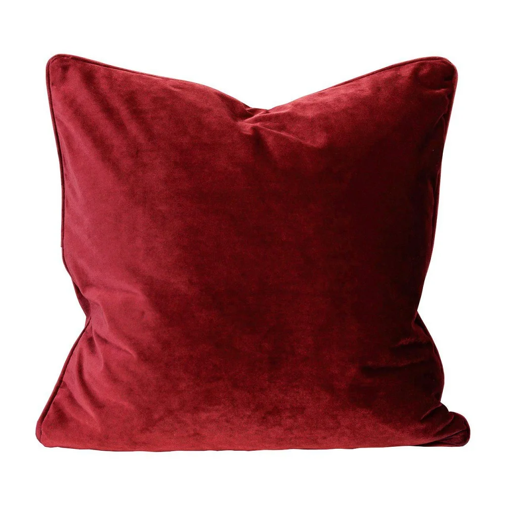 Elise Kuddfodral Röd 45x45cm