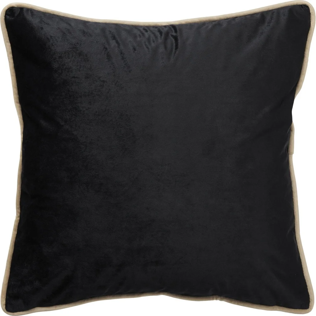 Enya Kuddfodral Svart/Gul 45x45cm