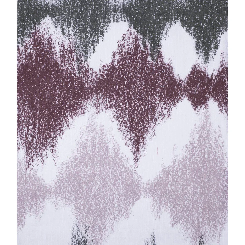 Bordeaux Hankkappa Vinröd 50x250cm