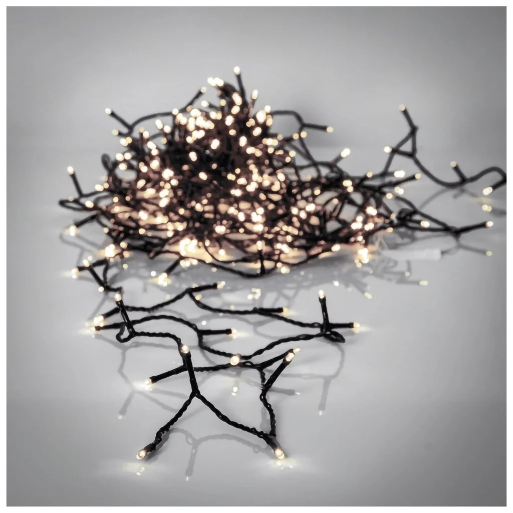 Ljusslinga Crispy Ice White - LED - 1260cm - Star Trading