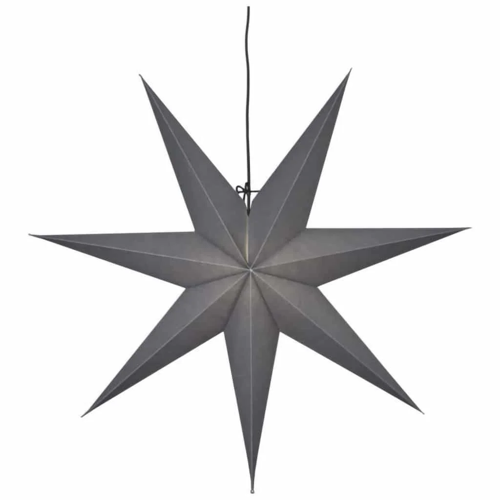 Julstjärna Ozen - 70 cm - Svart - Star Trading