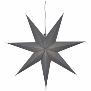 Julstjärna Ozen - 70 cm - Svart - Star Trading