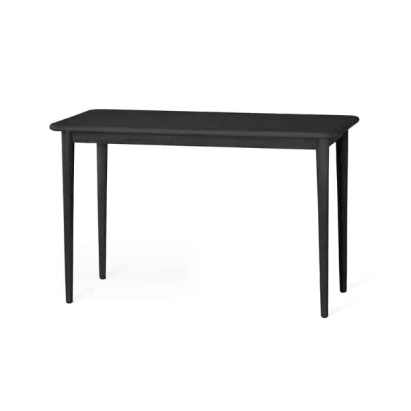 Nordik Skrivbord 120x55 cm Svartbetsad Ek