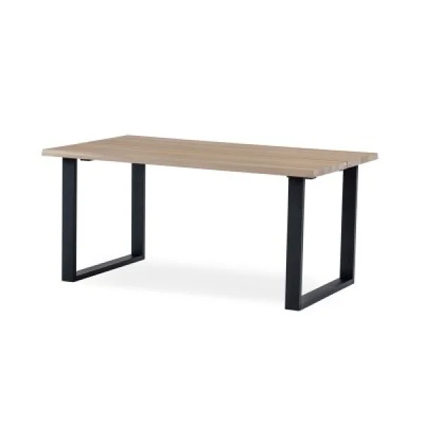 Fleet matbord 160x95cm vitoljad ek