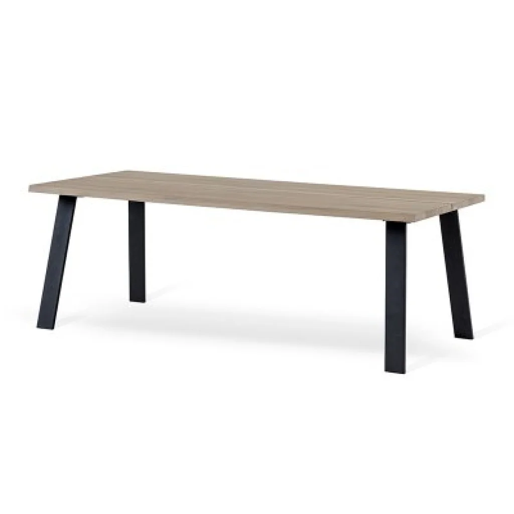 Fleet matbord 95x160cm vitoljad ek