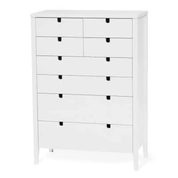 Klinte Byrå 36x73cm Vit