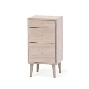 Nordik Byrå 38x75cm Vitoljad ek