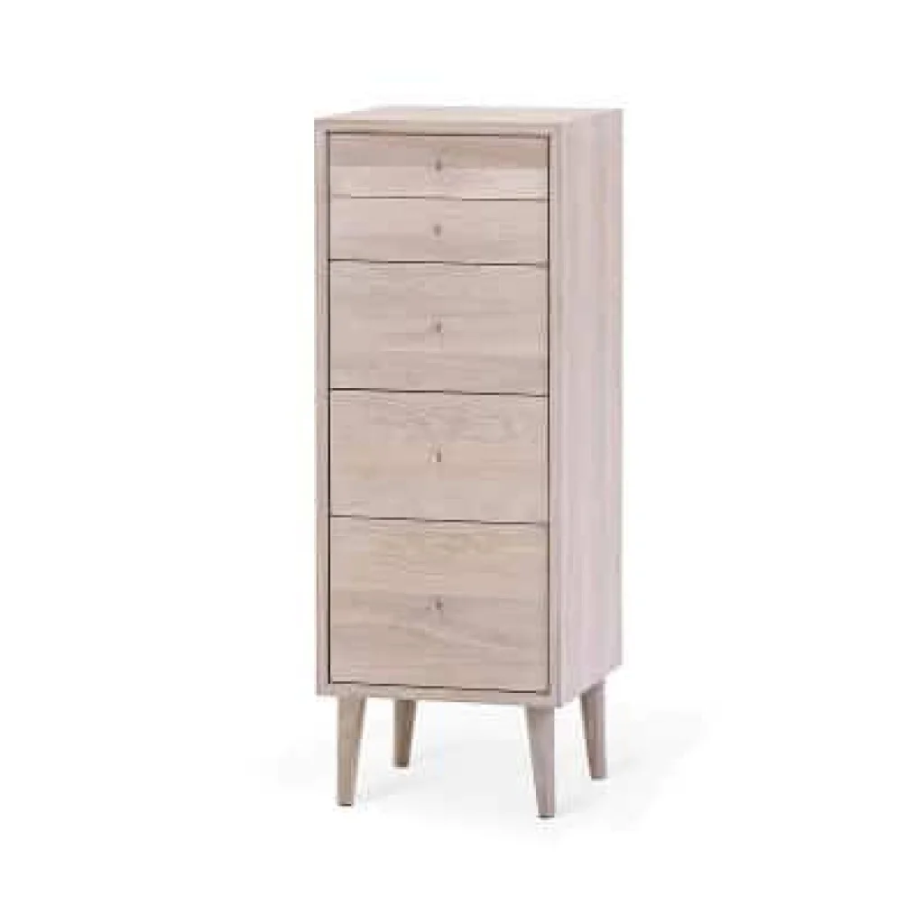 Nordik Byrå 38x104cm Vitoljad ek