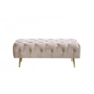 King Sitpuff 103cm Grå Sammet