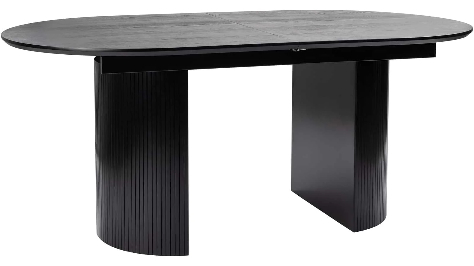 CHIBA Matbord m butterfly i svart ask