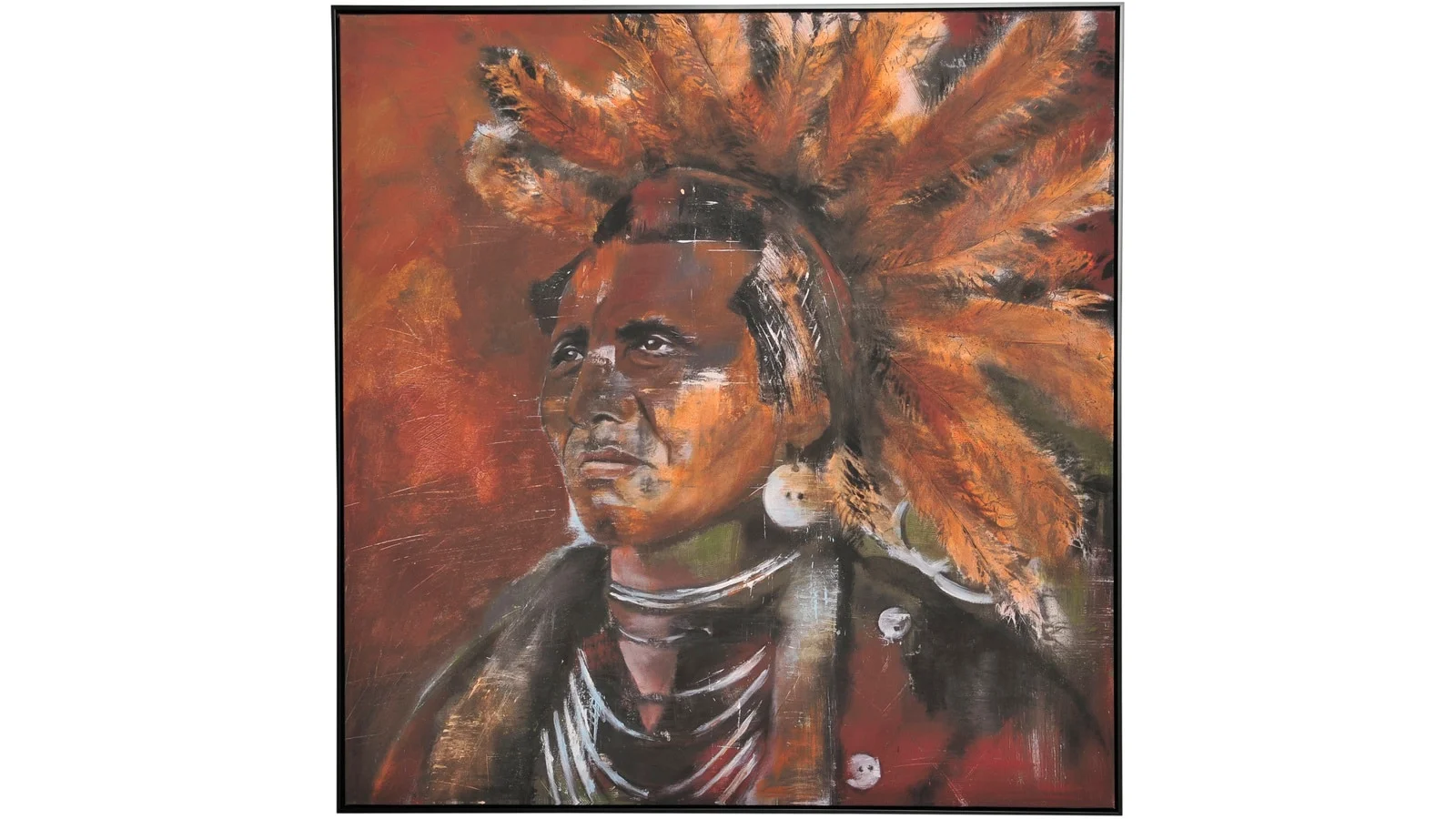 BILDE Chief 100x100,canvas print