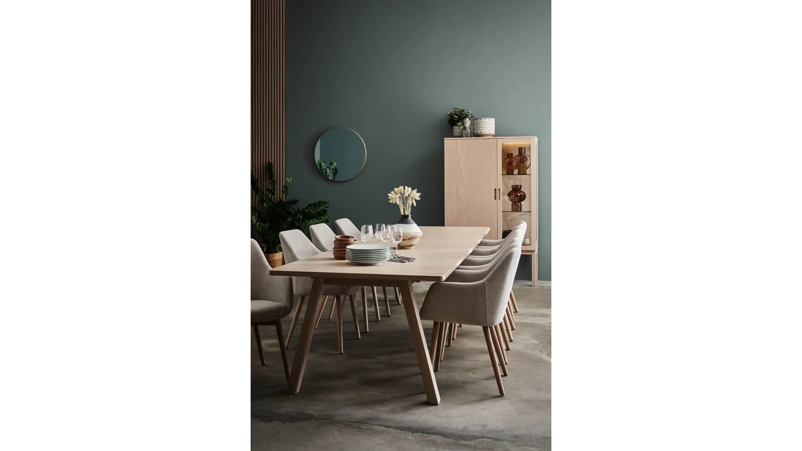 SANDHOLMEN Matbord 220x100 ekfaner