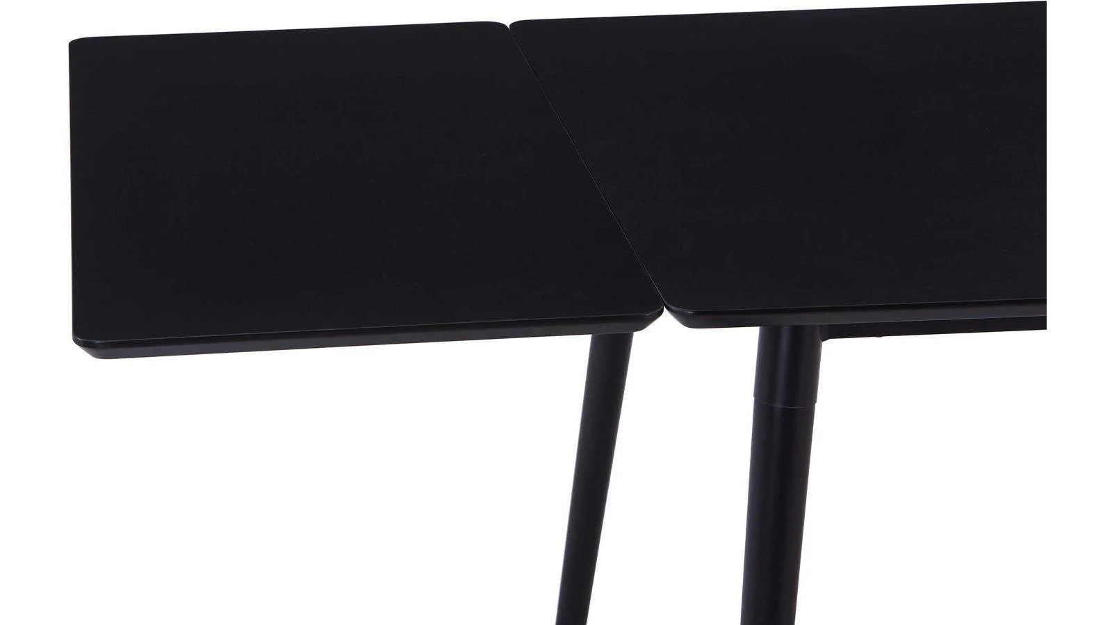 VIKEN klaff 45x80 svart ask melamine