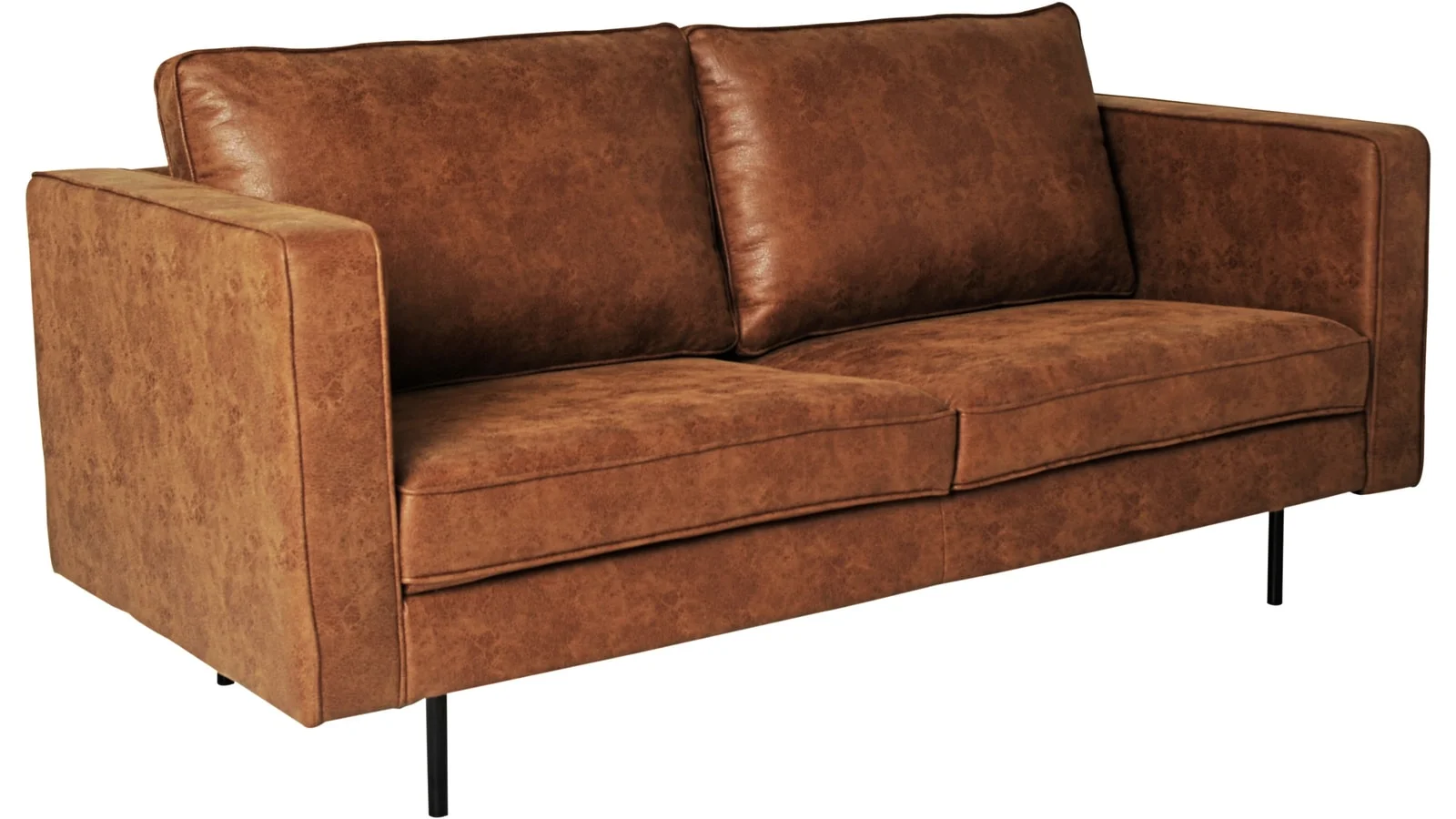Texas 2,5 sitssoffa Cognac