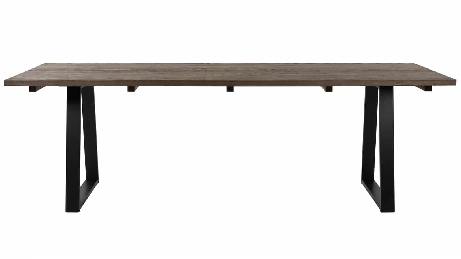 BELFORT Matbord 240×100, mörkbrun