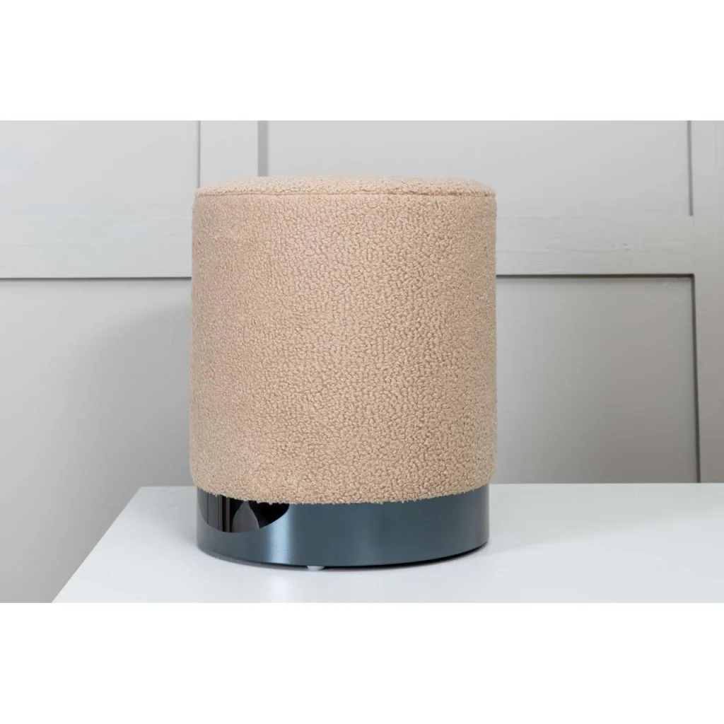 Benji Puff - Svart / Beige Teddy