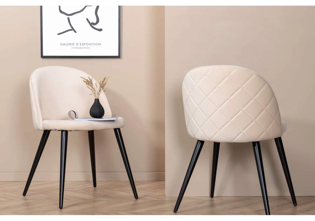Stitch Stol - Beige