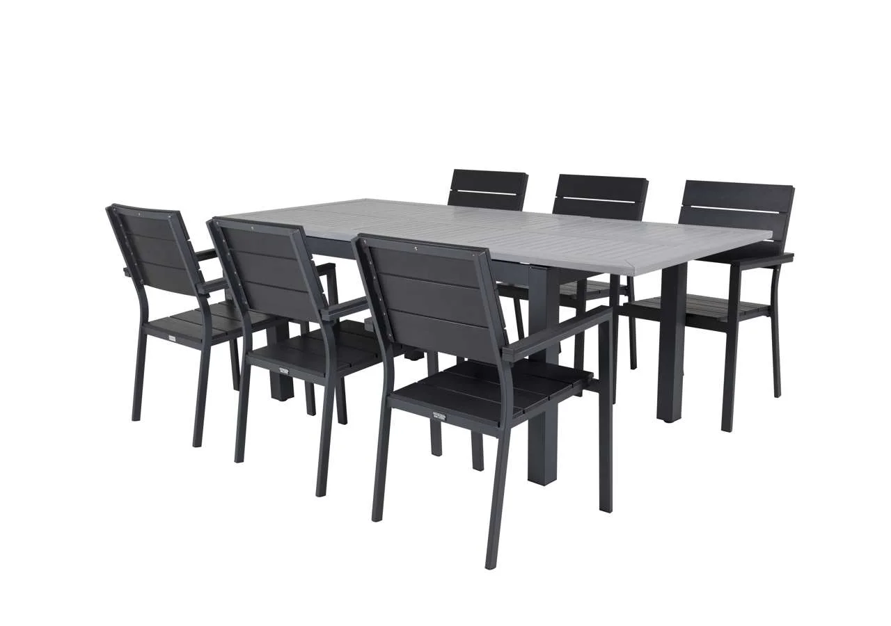 Albany Matbord med Levels Matstolar