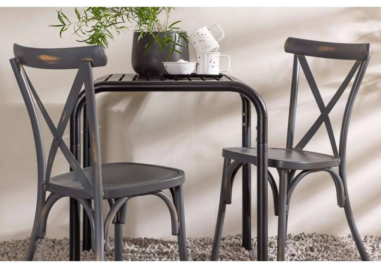 Borneo Cafébord med Tablas Matstolar