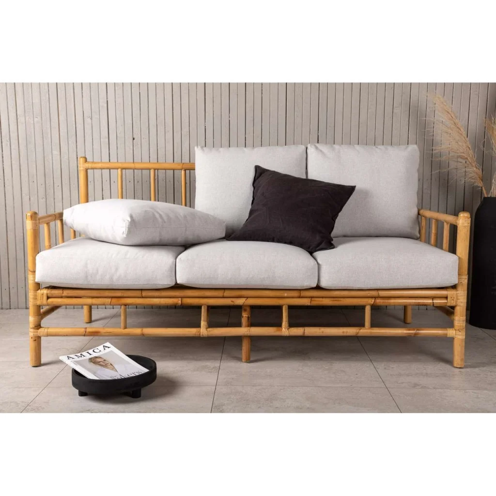Cane 3-sits Soffa