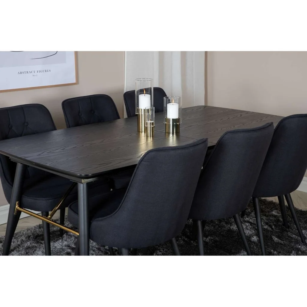 Gold Matbord med Royal Matstolar