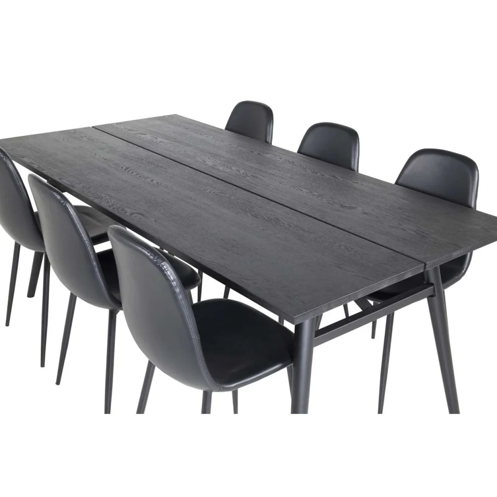 Sleek Matbord med Gulvi Matstolar