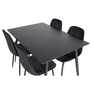Silar Matbord med Diana Matstolar