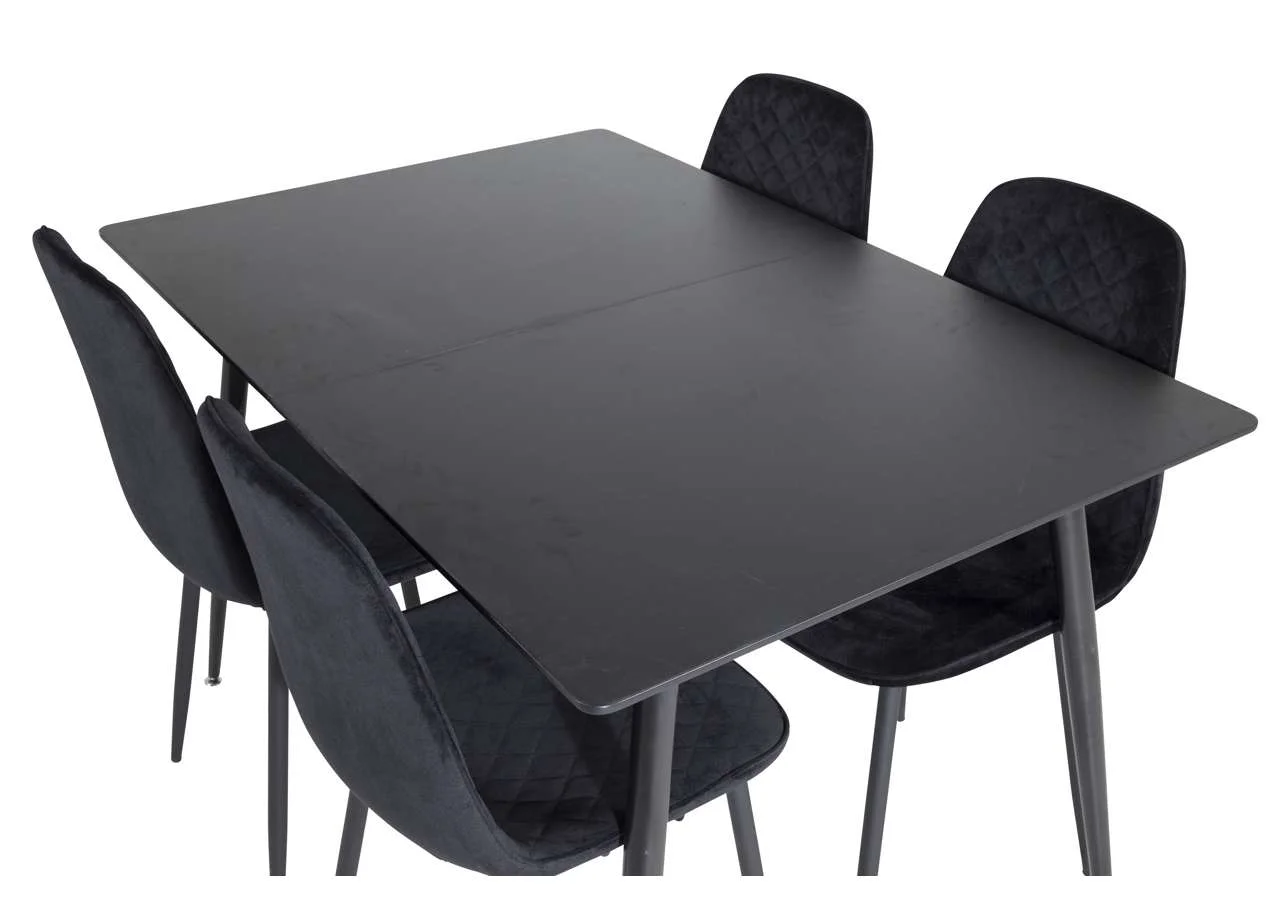 Silar Matbord med Diana Matstolar