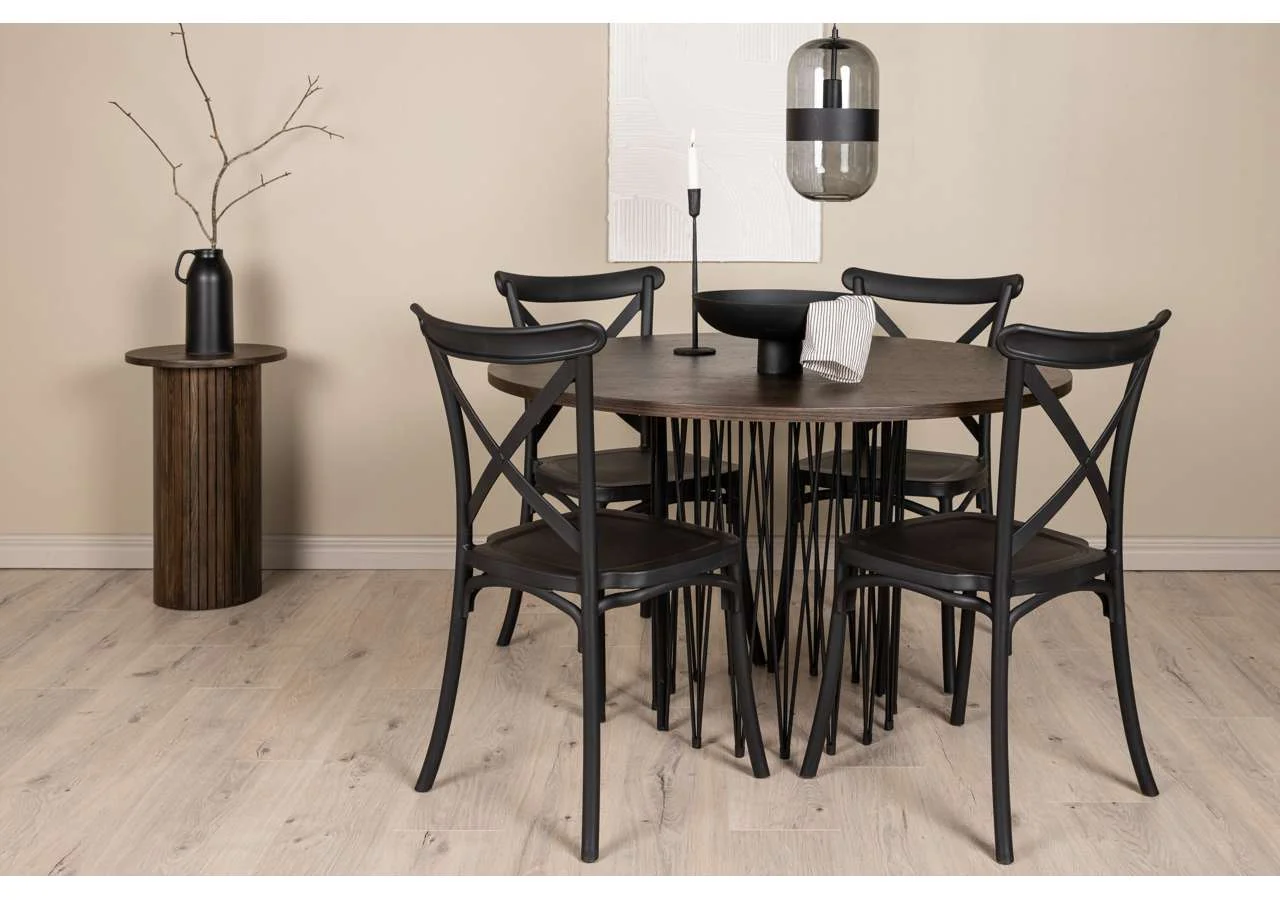 Stone Matbord med Crosett Matstolar
