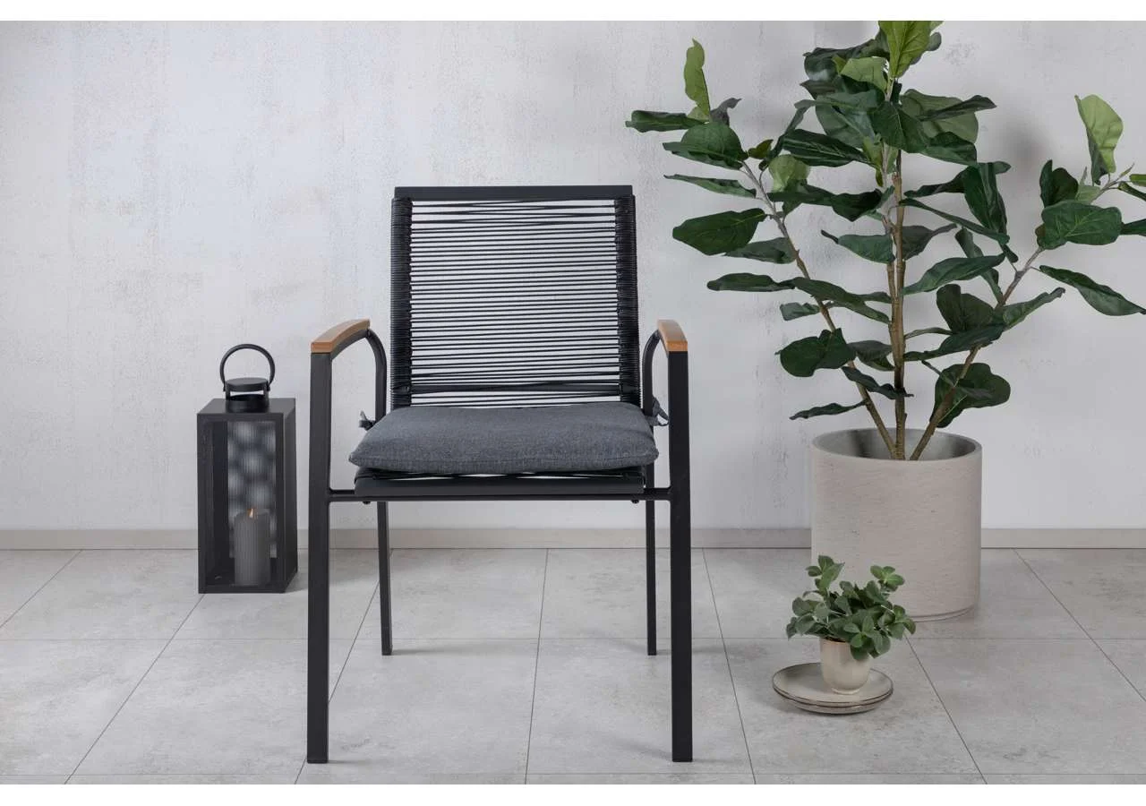 Kenya Dining Chair - Svart
