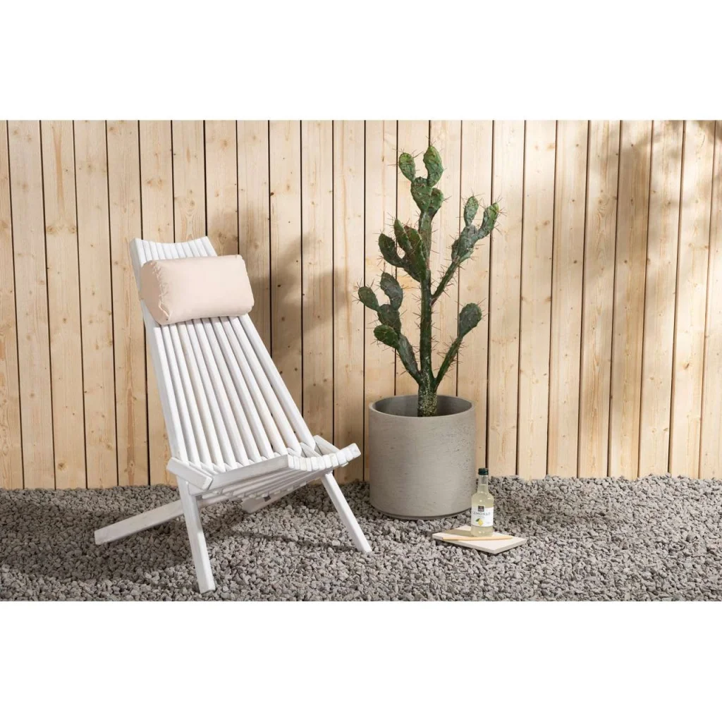 Maja Loungefåtölj - Vit