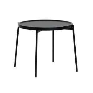 Bergön Soffbord - Diam 50 - Svart