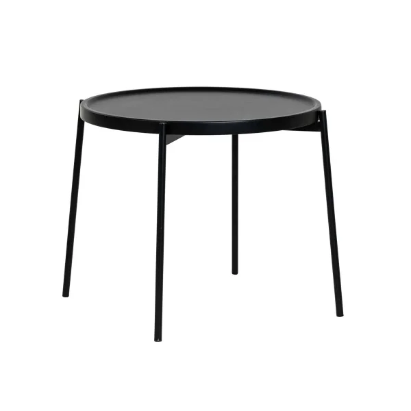 Bergön Soffbord - Diam 50 - Svart