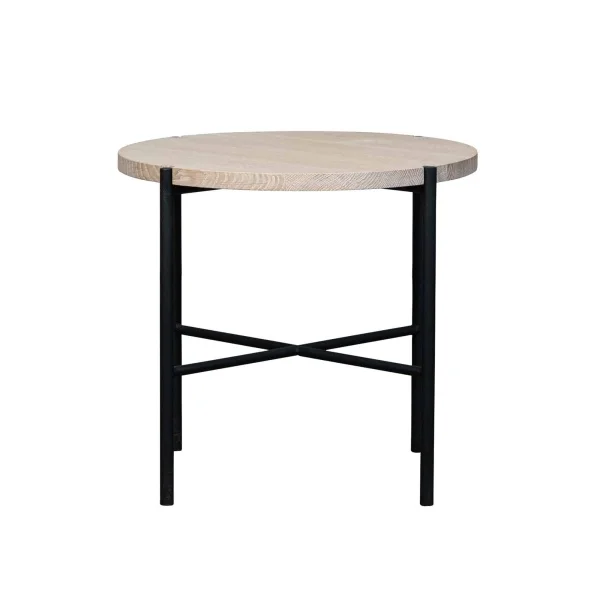 Bistro Soffbord - Diam 45 - Vitoljad ek