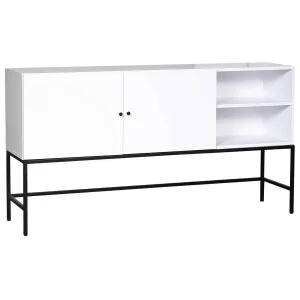 Brooklyn Sidobord -  - Vit
