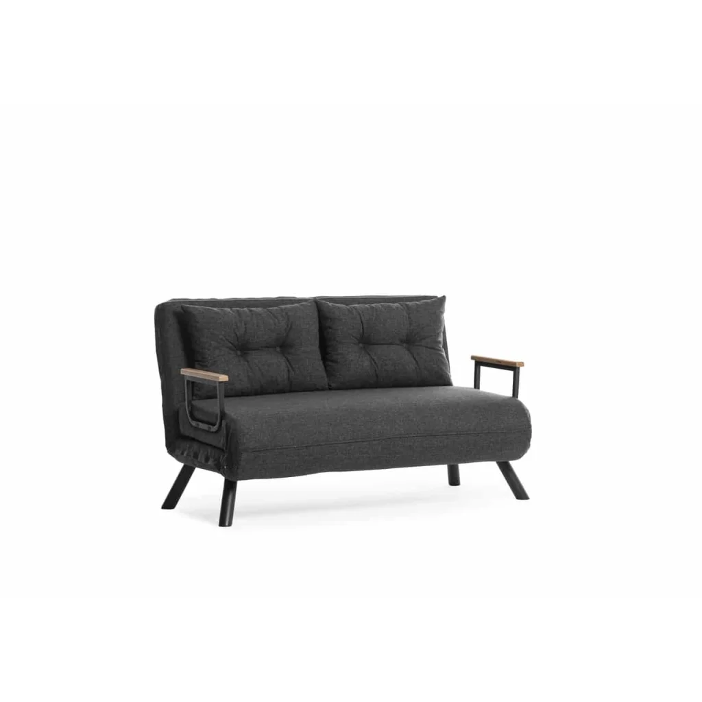 Sando 2-sits bäddsoffa - Mörkgrå
