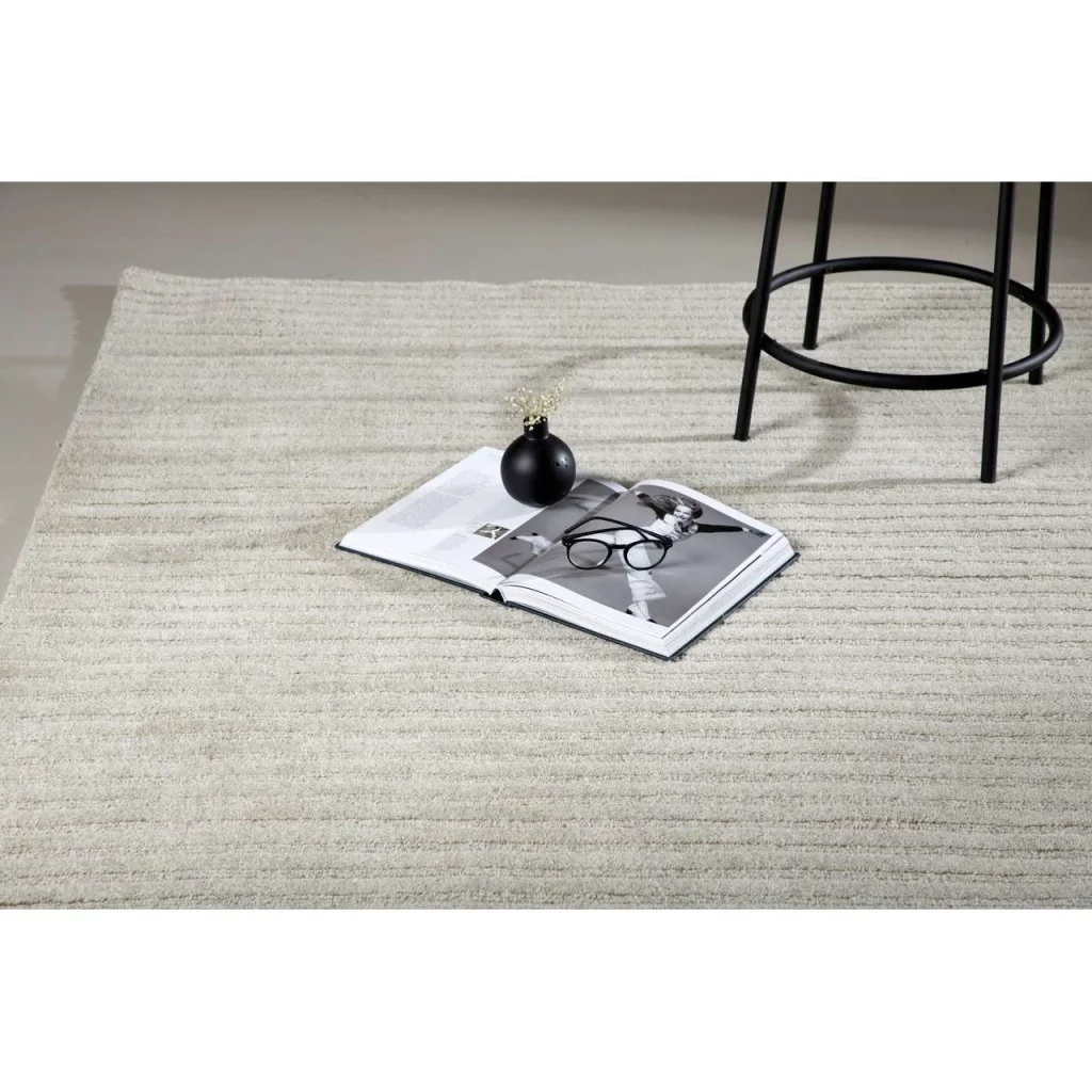 Milton Ull/polyester/Bomull - 300*200- -Rektangulär-Ljusgrå