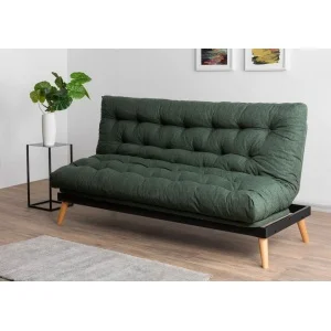 Saki 3-sits bäddsoffa - Khaki