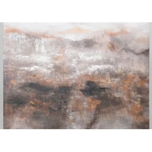 BILDE Blaze 100x100, canvas abstract
