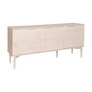Karmøy Sideboard,3 dörrar,vitpigmenterad