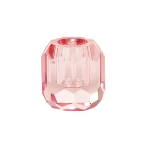 CHANELL Ljuslykta,  glas, rosa