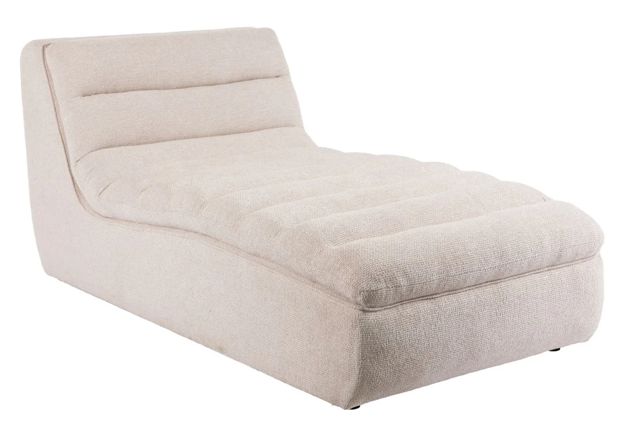 SOLO Schäslong , tyg beige