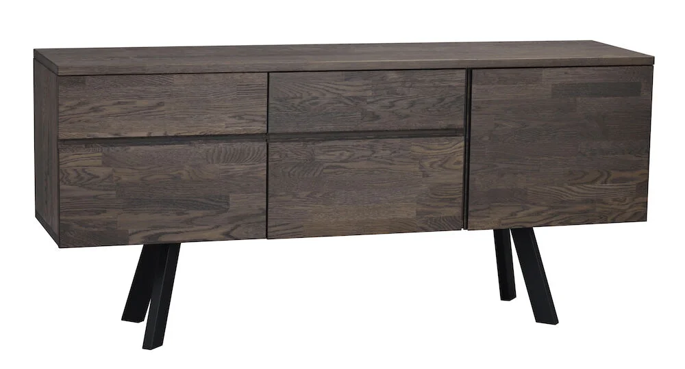 Fred sideboard mörkbrun
