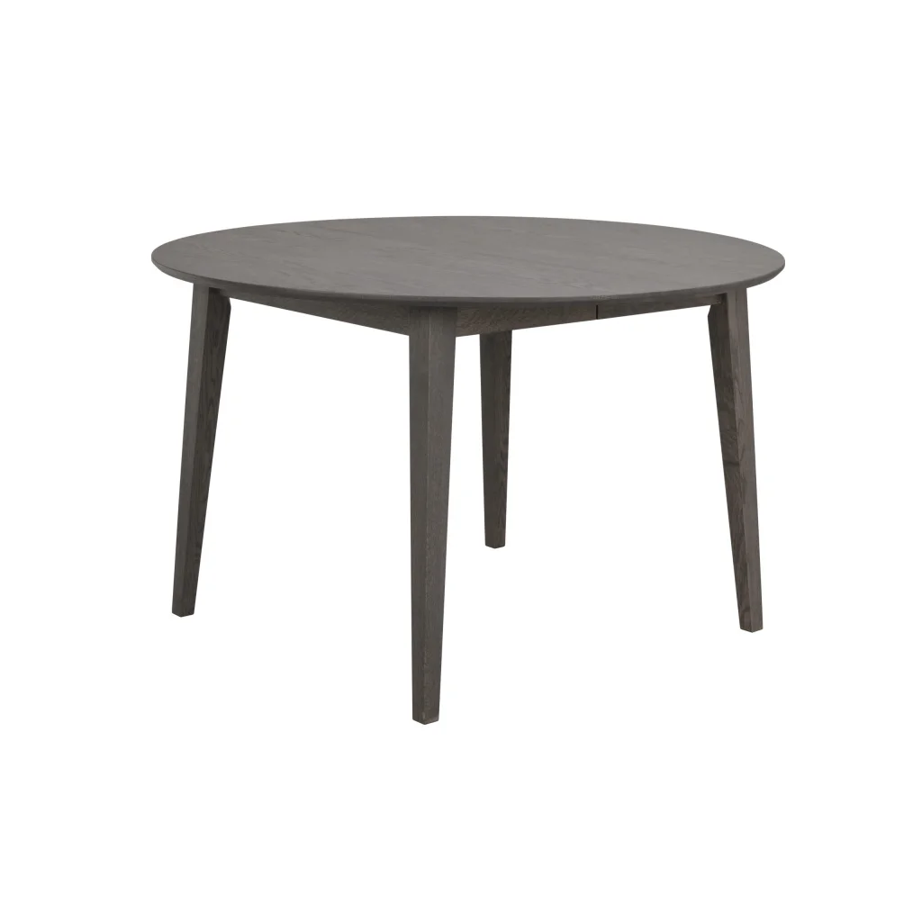 Filippa matbord runt 120/165 mörkbrun ek