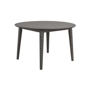 Filippa matbord runt 120/165 mörkbrun ek