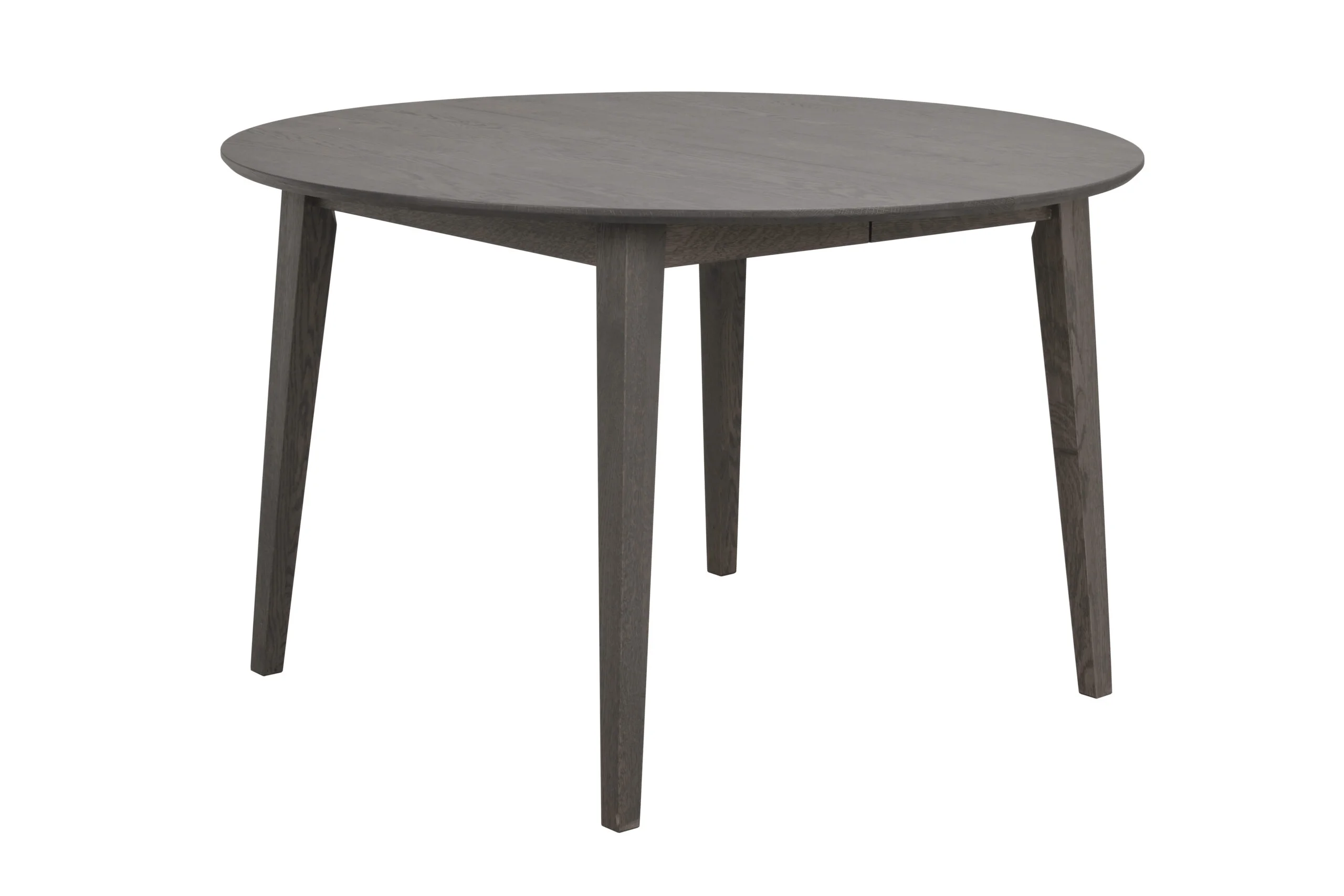 Filippa matbord runt 120/165 mörkbrun ek