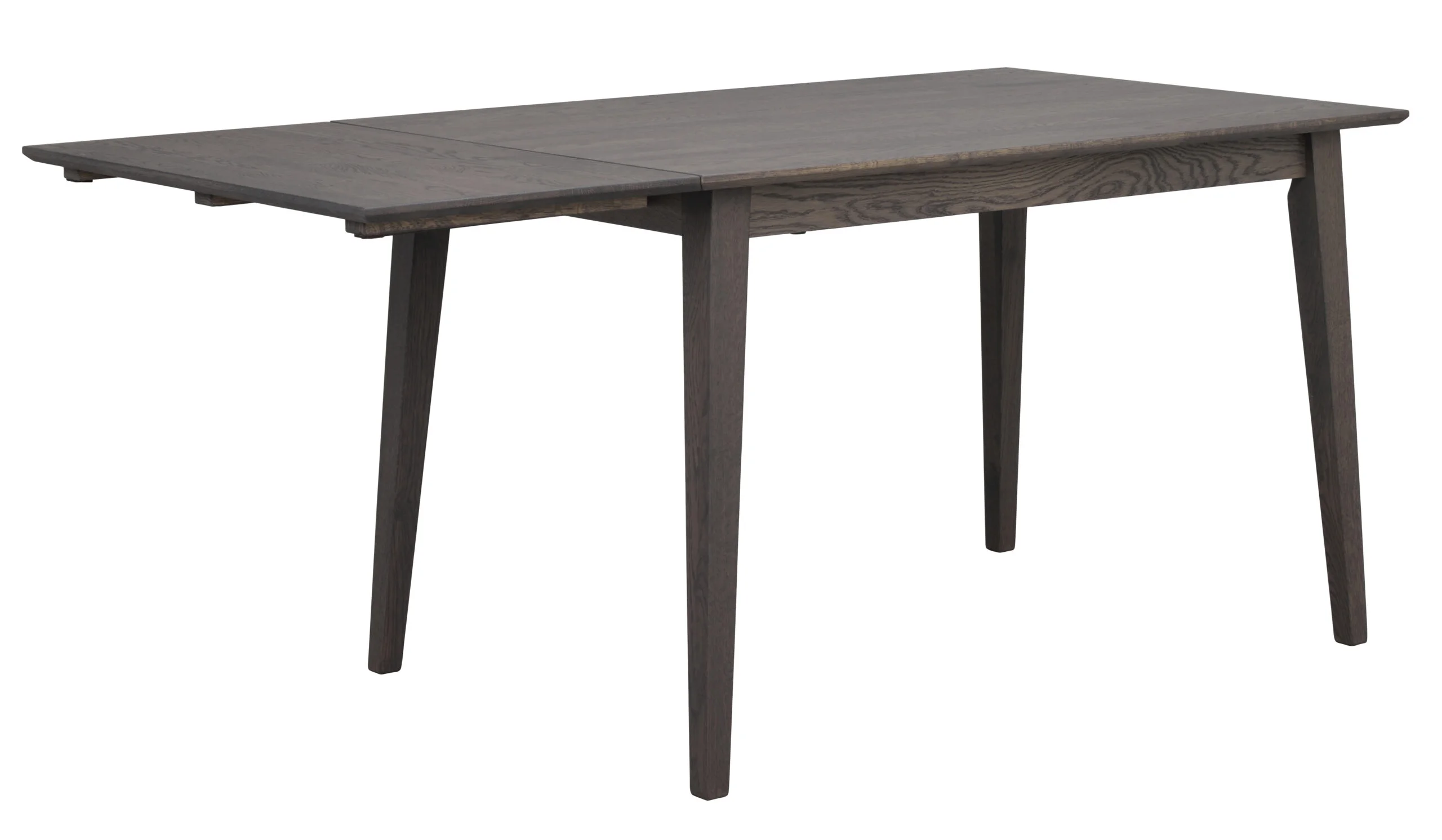 Filippa klaffbord 120+45 mörkbrun ek