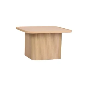 Sullivan soffbord 60x60 vitpigmenterad ek