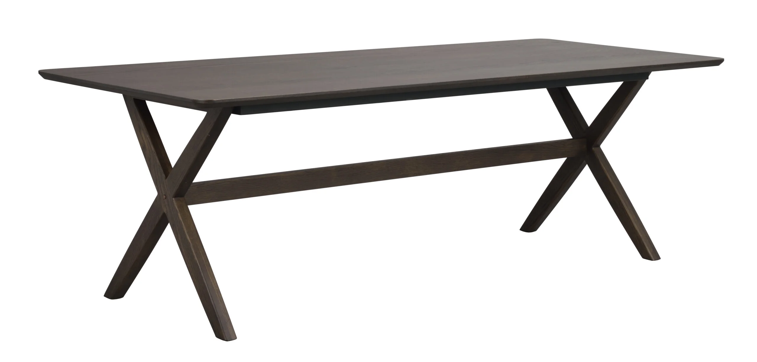 Calverton matbord 230 brun ek