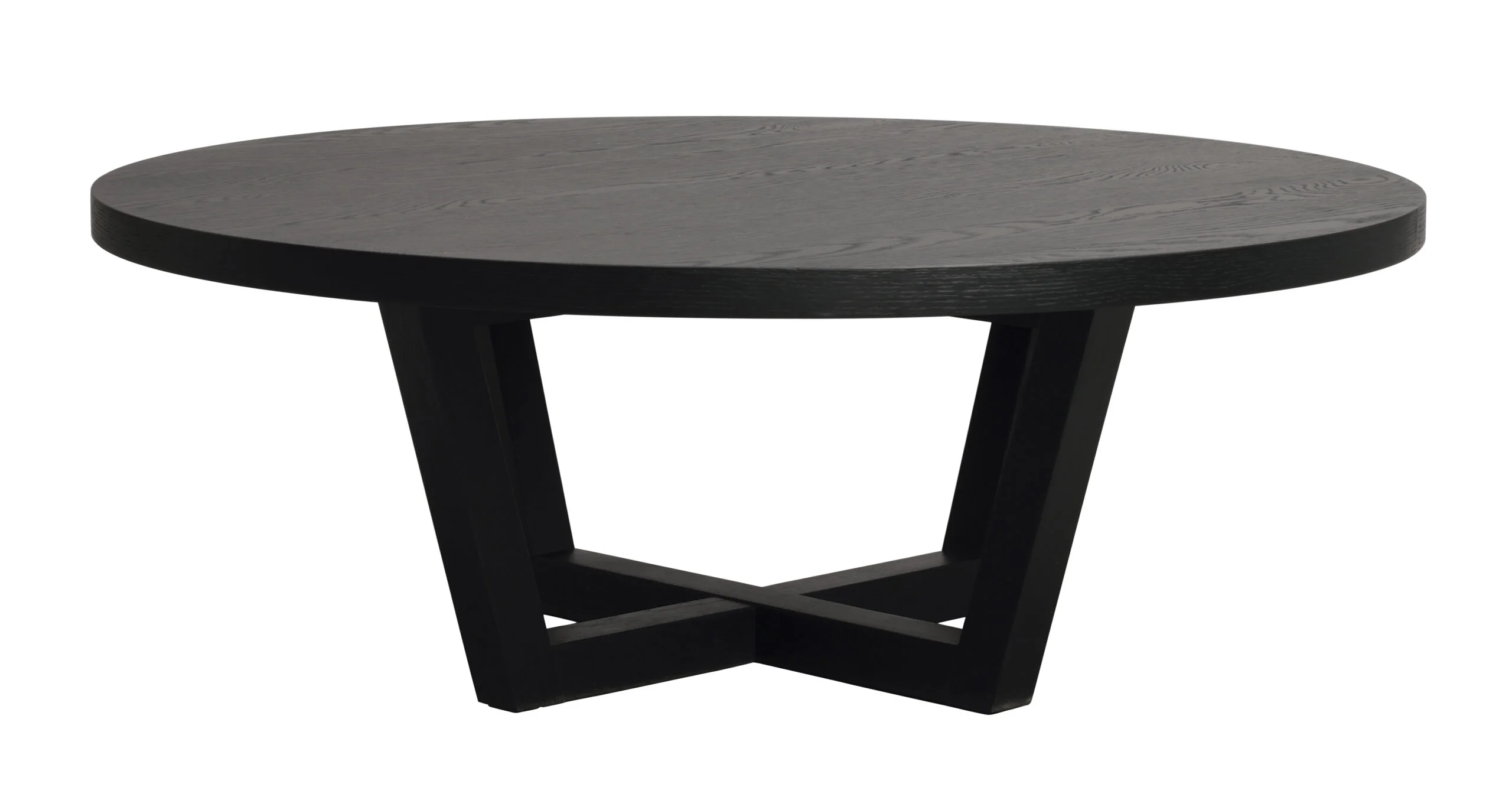 Boxford soffbord runt Ø110 svart ek